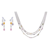 Maxbell 2Pcs Dangle Earrings Gorgeous Colorful for Valentine'S Day Vacation Dating