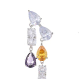 Maxbell 2Pcs Dangle Earrings Gorgeous Colorful for Valentine'S Day Vacation Dating