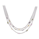Maxbell Elegant Necklace Charms Colorful for Engagement Fancy Dress Costume