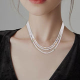 Maxbell Elegant Necklace Charms Colorful for Engagement Fancy Dress Costume