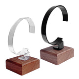 Maxbell Multifunctional Watch Display Stand Tool Storage for Counter Sale Show Shop Black