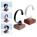 Maxbell Multifunctional Watch Display Stand Tool Storage for Counter Sale Show Shop Black