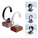 Maxbell Multifunctional Watch Display Stand Tool Storage for Counter Sale Show Shop Black