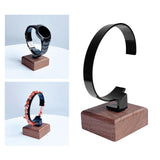 Maxbell Multifunctional Watch Display Stand Tool Storage for Counter Sale Show Shop Black
