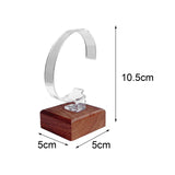 Maxbell Multifunctional Watch Display Stand Tool Storage for Counter Sale Show Shop Clear