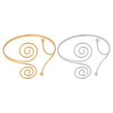 Maxbell Upper Arm Cuff Bracelet Bangle Armlet Armband for Nightclub Show Women Girls Aureate