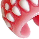 Maxbell Teeth Gums Opening Ring Costume Accessories Jewelry Creative Fashion for Men Gums