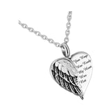 Maxbell Cremation Urn Necklace Memorial Gift Ash Holder Charms for Pets Human Ash