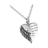 Maxbell Cremation Urn Necklace Memorial Gift Ash Holder Charms for Pets Human Ash