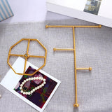 Maxbell Earring Display Stand Elegant Necklace Holder for Desktop Choker Watch