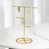 Maxbell Earring Display Stand Elegant Necklace Holder for Desktop Choker Watch