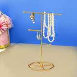 Maxbell Earring Display Stand Elegant Necklace Holder for Desktop Choker Watch
