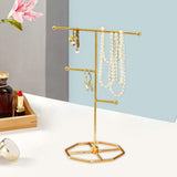 Maxbell Earring Display Stand Elegant Necklace Holder for Desktop Choker Watch