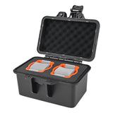 Maxbell Watch Carry Case 2 Slot Organizer Storage Holder Portable for Living Room