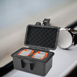 Maxbell Watch Carry Case 2 Slot Organizer Storage Holder Portable for Living Room