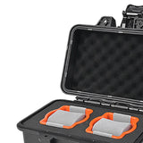 Maxbell Watch Carry Case 2 Slot Organizer Storage Holder Portable for Living Room