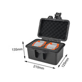 Maxbell Watch Carry Case 2 Slot Organizer Storage Holder Portable for Living Room