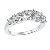 Maxbell Zircon Ring for Women Elegant Fashion Classical for Anniversary Bride Girls 7