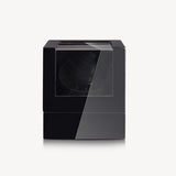 Maxbell Watch Winder Box Wood Watch Box Silent Operation Clear Acrylic Cover for Men A