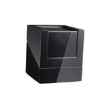 Maxbell Watch Winder Box Wood Watch Box Silent Operation Clear Acrylic Cover for Men A