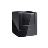 Maxbell Watch Winder Box Wood Watch Box Silent Operation Clear Acrylic Cover for Men A
