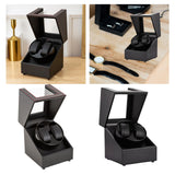 Maxbell Automatic Watch Winder Watch Case Watches Display Box for Gifts Desktop A