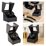 Maxbell Automatic Watch Winder Watch Case Watches Display Box for Gifts Desktop A