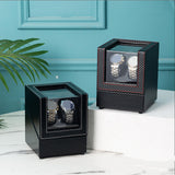 Maxbell Automatic Watch Winder Watch Case Watches Display Box for Gifts Desktop A