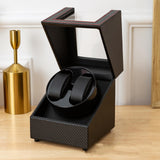 Maxbell Automatic Watch Winder Watch Case Watches Display Box for Gifts Desktop A