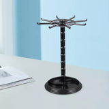 Maxbell Necklace Organizer Hanging Rack Rotation for Scrunchie Bracelets Chains Tall Black