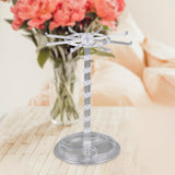 Maxbell Necklace Organizer Hanging Rack Rotation for Scrunchie Bracelets Chains Tall Clear