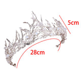 Maxbell Tiara and Crown Elegant Jeweled Costume Headbands for Birthday Party Prom Style C