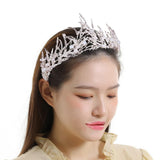 Maxbell Tiara and Crown Elegant Jeweled Costume Headbands for Birthday Party Prom Style C