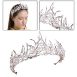 Maxbell Tiara and Crown Elegant Jeweled Costume Headbands for Birthday Party Prom Style C