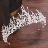 Maxbell Tiara and Crown Elegant Jeweled Costume Headbands for Birthday Party Prom Style C
