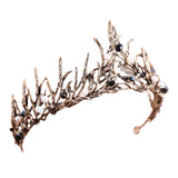 Maxbell Tiara and Crown Elegant Jeweled Costume Headbands for Birthday Party Prom Style D