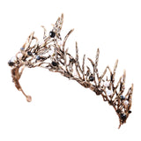 Maxbell Tiara and Crown Elegant Jeweled Costume Headbands for Birthday Party Prom Style D