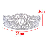 Maxbell Tiara and Crown Elegant Jeweled Costume Headbands for Birthday Party Prom Style E
