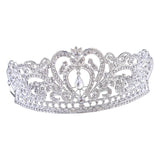 Maxbell Tiara and Crown Elegant Jeweled Costume Headbands for Birthday Party Prom Style E