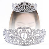 Maxbell Tiara and Crown Elegant Jeweled Costume Headbands for Birthday Party Prom Style E