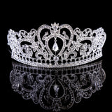 Maxbell Tiara and Crown Elegant Jeweled Costume Headbands for Birthday Party Prom Style E