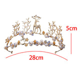 Maxbell Tiara and Crown Elegant Jeweled Costume Headbands for Birthday Party Prom Style G