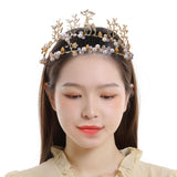 Maxbell Tiara and Crown Elegant Jeweled Costume Headbands for Birthday Party Prom Style G