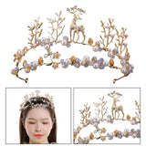 Maxbell Tiara and Crown Elegant Jeweled Costume Headbands for Birthday Party Prom Style G