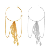 Maxbell Fashion Upper Arm Bracelet Tassel Arm Band Cuffs for Engagement Graduation Aureate