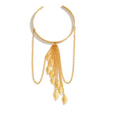 Maxbell Fashion Upper Arm Bracelet Tassel Arm Band Cuffs for Engagement Graduation Aureate