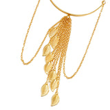 Maxbell Fashion Upper Arm Bracelet Tassel Arm Band Cuffs for Engagement Graduation Aureate