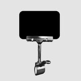 Maxbell Set of 10 Merchandise Retail Display Sign Rotating Clip Adjustable Accessory Black