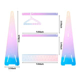 Maxbell Creative Acrylic Earring Display Stand Hanger Rack Live Broadcast Props Colorful