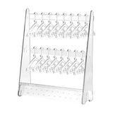 Maxbell Creative Acrylic Earring Display Stand Hanger Rack Live Broadcast Props Transparent